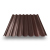 Профнастил МП-20 RAL 8017 шоколад 0,70 мм